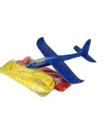 Szybowiec styropianowy ze światłem 46x50cm mix