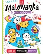 Uczę się, przyklejam, koloruję. Malowanka...