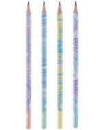 Ołówek trójkątny 2B Pastel (24szt) HAPPY COLOR