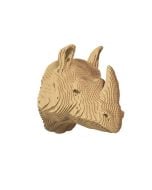 Puzzle ścienne 3D kartonowe - Nosorożec