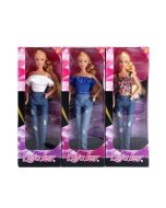 Lalka w letnim stroju mix