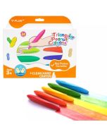 Kredki trójkątne Peanut 24szt Orzeszki