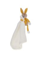 Królik Enzo beżowo-miodowy 28x28cm