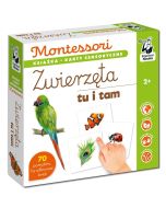 Montessori. Zwierzęta tu i tam. Karty sensoryczne