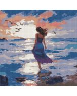 Diamentowa mozaika - Piękny element 40x40cm