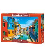 Puzzle 1000 Burano Colors, Italy CASTOR