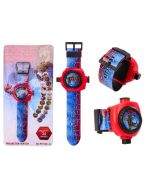 Zegarek elektroniczny z projektorem dinozaurów