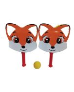 Zestaw rakietek piankowych Lis z piłeczką