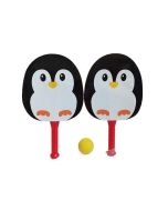 Zestaw rakietek piankowych Pingwin z piłeczką