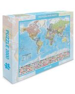 Puzzle 2000 - Świat polityczny mapa 1:42 000 000