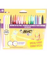 Flamastry Kids Couleur pastel 18 kolorów BIC