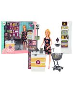 Zestaw Lalka w supermarkecie + akcesoria