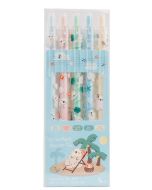 Długopis żelowy automatyczny Cha Cha 5 kolorów M&G