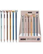 Ołówek ze zwierzakiem BB Friends (24szt)