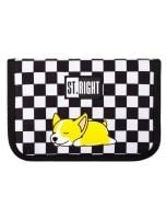 Piórnik dwuklapkowy bez wyposażenia Sleppy Corgi