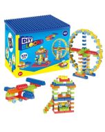 Klocki konstrukcyjne płytka w pojemniku 320el