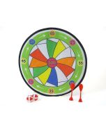 Tarcza z rzutkami na rzep