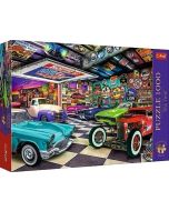 Puzzle 1000 Garaż kolekcjonera samochodów TREFL