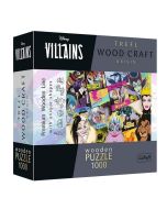 Puzzle drewniane 1000 Zlot złoczyńców TREFL