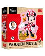 Puzzle drewniane 50 Wesoła Minnie TREFL