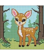 Diamentowa mozaika bez ramy - Magiczny jeleń Kids