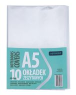 Okładka zeszytowa A5 bezbarwna (10szt) ASTRA