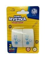 Gumka myszka 2szt ASTRA