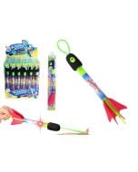 Latająca rakieta ze światłem