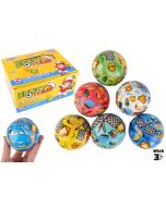 Piłeczka miękka Autka 76mm mix