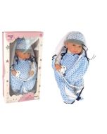 Lalka niebieska 46cm