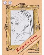 Płótno białe Dziewczyna z perłą Funny Mat STRIGO