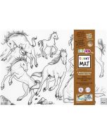 Mata transparentna Konie Funny Mat STRIGO