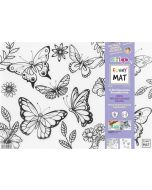 Mata transparentna Motylki Funny Mat STRIGO