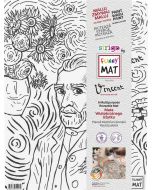 Mata transparentna Vincent Van Gogh Funny Mat