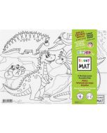 Mata transparentna Dinozaury Funny Mat STRIGO