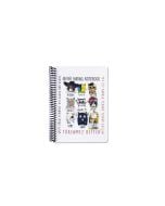 Blok pionowy Malarze Koty Funny Mat STRIGO