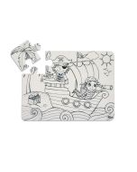 Puzzle Wyspa Piratów Funny Mat STRIGO