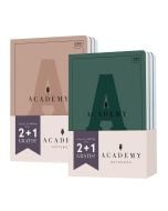 Zeszyt A5/60K kratka Academy (3szt)