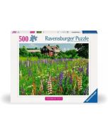 Puzzle 500 Łąka w Szwecji