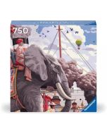 Puzzle 750 Art&Soul Dookoła świata w 80 dni