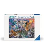 Puzzle 2000 Fantazja - Pegaz