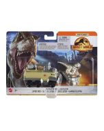 Matchbox Jurassic World Transporter z Welocirapto