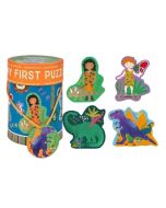 Puzzle dla początkujących dinozaury 4w1