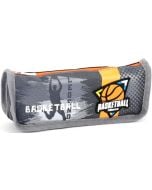 Piórnik tuba mała Koszykówka szary