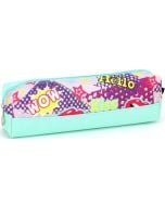 Piórnik tuba mała Graffiti seledyn