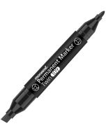 Marker per. dwustronny Twin czarny (12szt) MONAMI