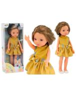 Lalka w żlótej sukience 33cm