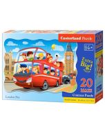 Puzzle 20 Maxi London Bus CASTOR