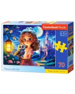 Puzzle 70 Princess with Owl CASTOR