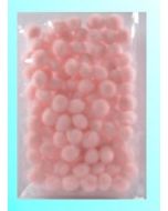 Pompony jasnoróżowe 10mm 100szt
